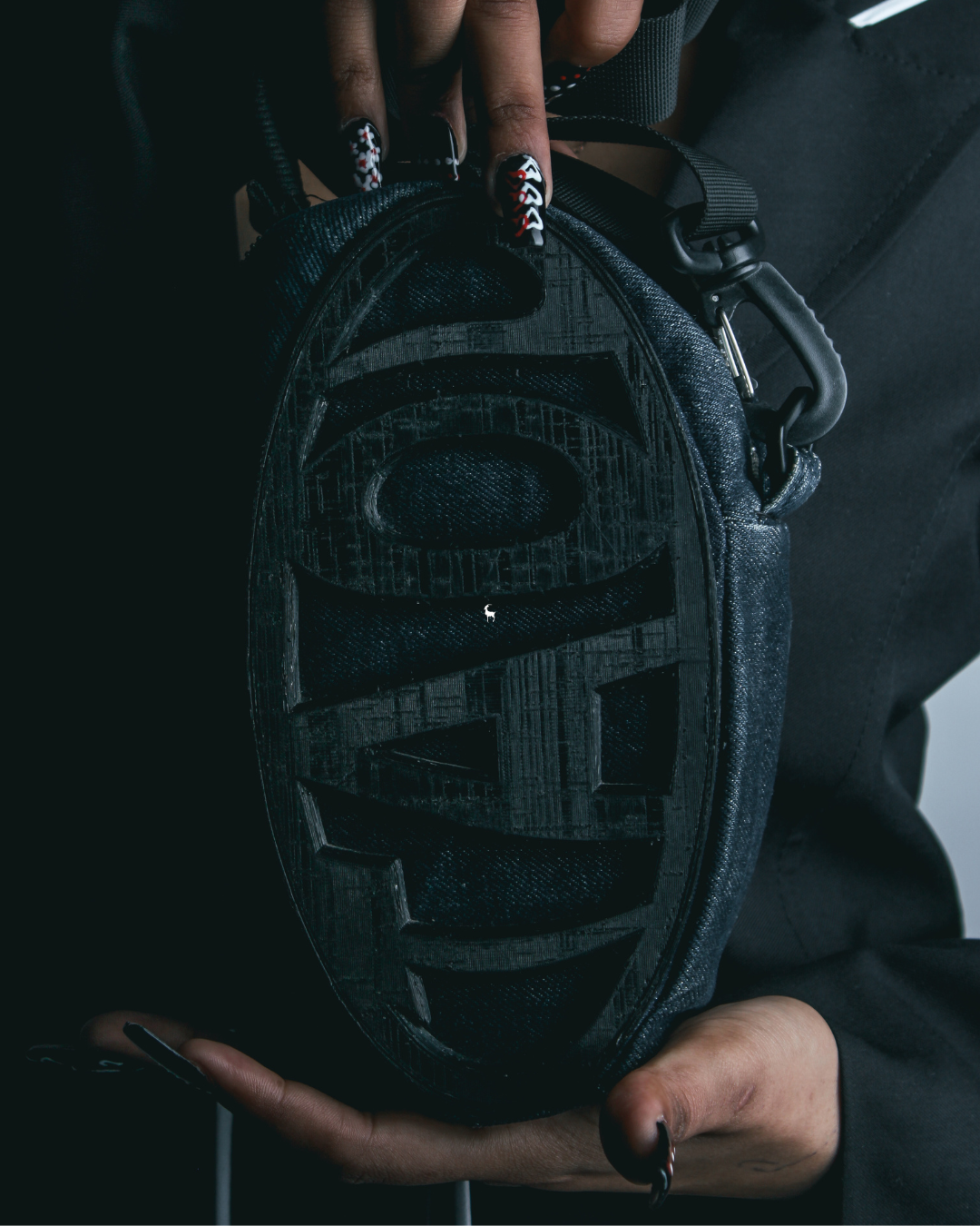 JOAT. Unisex Denim Essential Side Bag