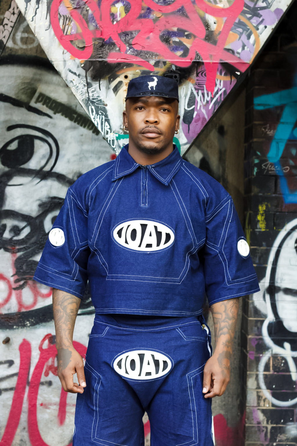 JOAT. Summer Unisex Denim 2 Piece