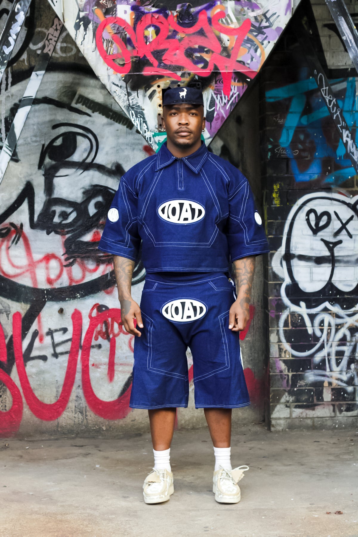 JOAT. Summer Unisex Denim 2 Piece